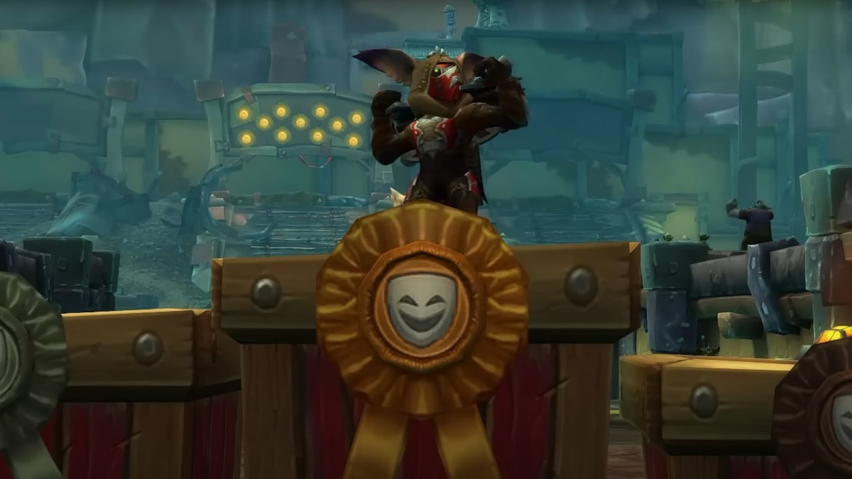 Podio de ganador