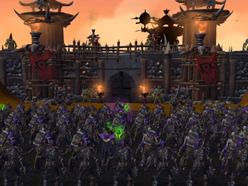 Orgrimmar recreada en Warcraft III: Reforged
