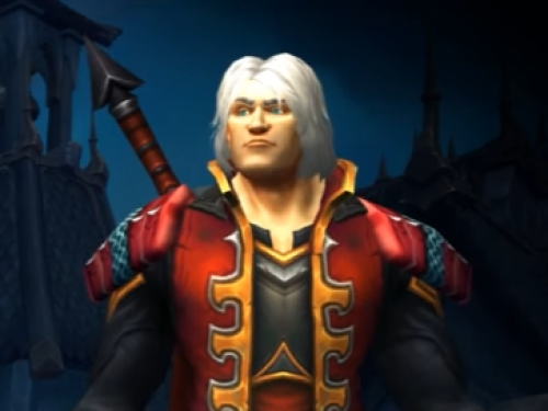 Transfiguración en Dante (Devil May Cry) para World of Warcraft
