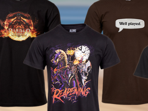 Rebajas en la Blizzard Gear Store: ¡Camisetas con un 30% de descuento!
