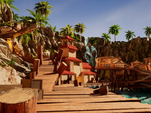¡Recreación de Bahía del Botín, Durotar y Forjaz en Unreal Engine 4!
