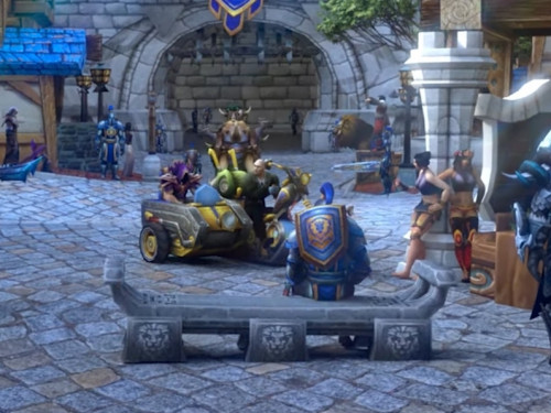 Machinima de Warcrafth: Viaje a Las Islas Dragón por la Alianza