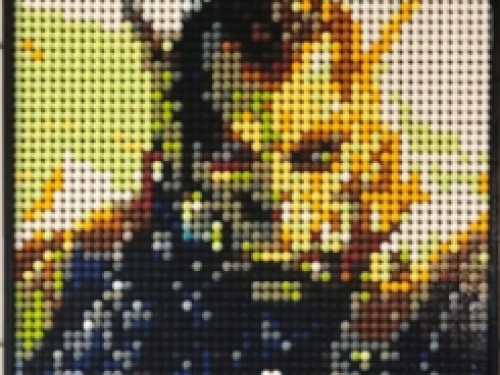 Mosaicos de World of Warcraft realizados con Lego