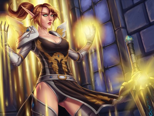 Heroina de Warcraft Novata