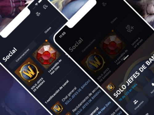 ¡Ya están disponibles para móviles los grupos y las menciones de Blizzard Battle.net!