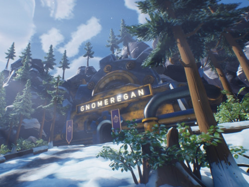 ¡Recreación de la puerta de Gnomeregan en Unreal Engine 5 por Digital Art Hub!